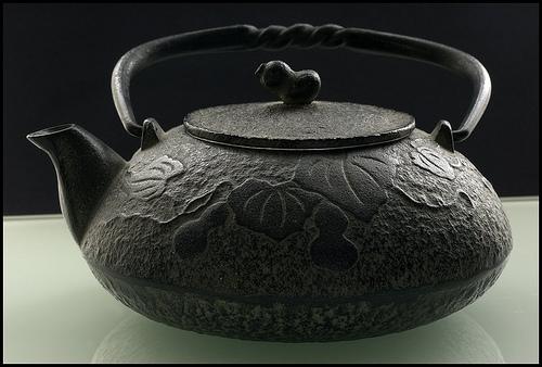 Japanese cast iron tea pot by koby2160