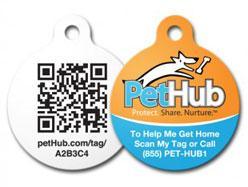 Gadgets pour animaux - Médaille de chien avec code QR 