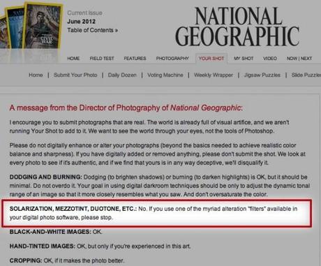 Le National Geographic dit NON à Instagram