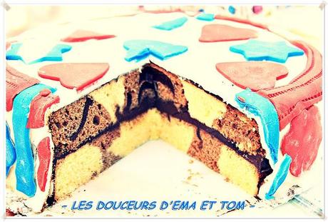 Gâteau Damier Gâteau Damier