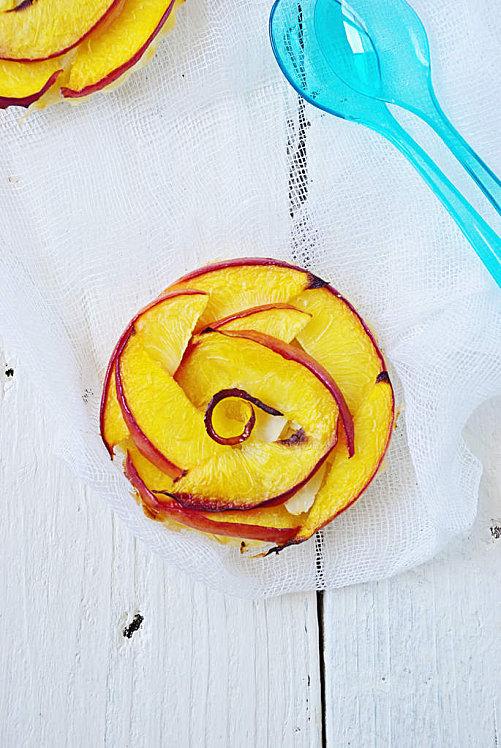 Tartelettes aux brugnons