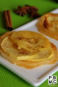 La recette des tartelettes filo aux pommes