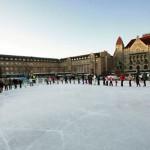 Faire du patin à glace en Finlande