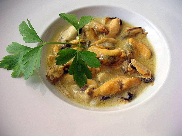 270712 salade de moules au curry et vinaigre de Xérès 001