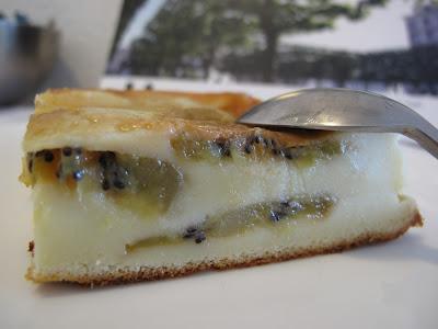 Dessert: Flan aux KiWis pour Un Tour en Cuisine