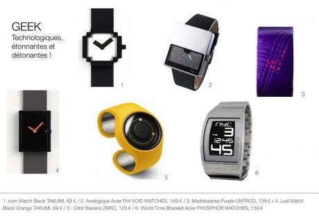 Les 9 tendances montres de 2012 selon Timefy