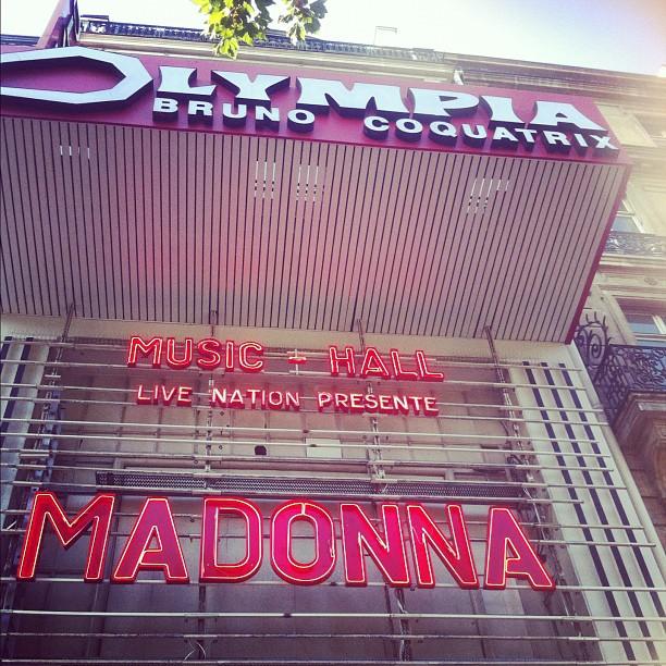 Madonna à l’Olympia, 48 minutes mais j’y étais!