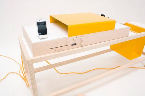 Keep On Turnin’ la platine d’intérieur par Valérie Hebel