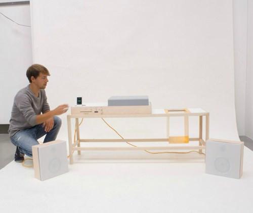 Keep On Turnin’ la platine d’intérieur par Valérie Hebel