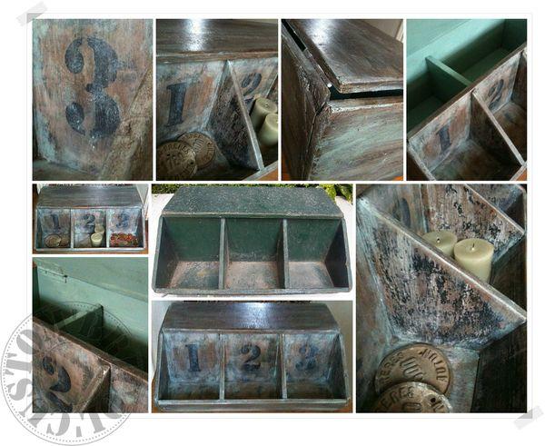 caisse maraicher 3 cases montage