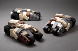 Des mini véhicules Batman en LEGOs