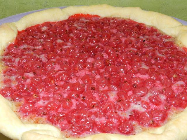 TARTE AUX GROSEILLES