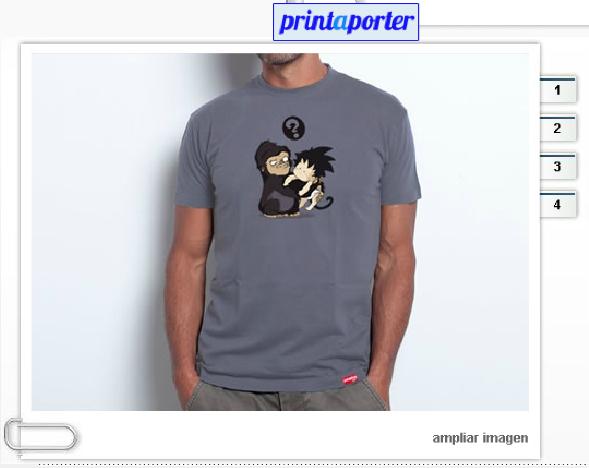 Nouveau T-shirt disponible sur Pampling ;)