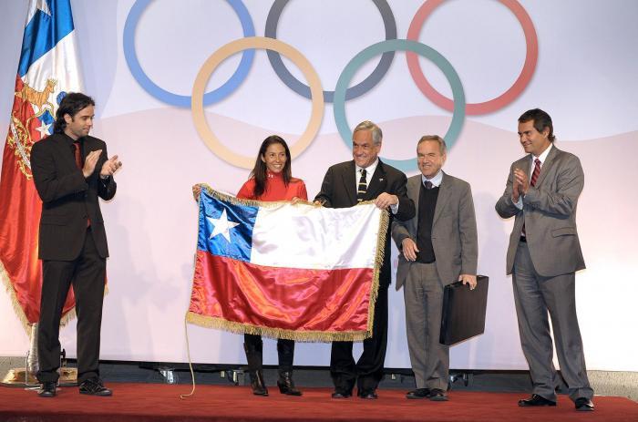 Le Chili a envoyé trente-cinq sportifs pour porter ses couleurs à Londres, pour les Jeux Olympiques 2012. Mais combien reviendront avec une médaille ? (photo Gobierno de Chile)