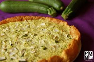 La recette de la Tarte à la courgette et au mascarpone