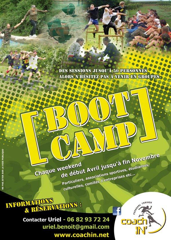 Weekend Boot Camp Bordeaux du 11 au 12 Aout