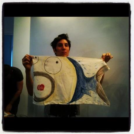 minh Creads fait son workshop pour Fukushima