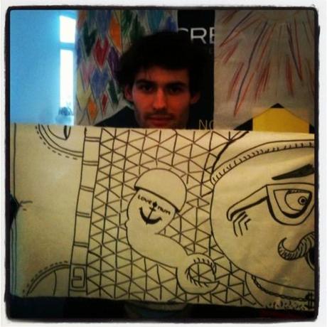 baptiste Creads fait son workshop pour Fukushima