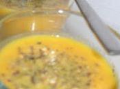 Velouté froid carottes l'orange curry