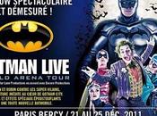 Batman Live Bercy spectacle comique malgré