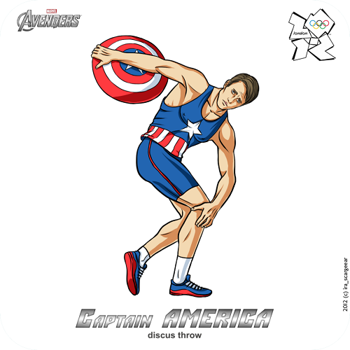 Les Avengers aux Jeux Olympiques de Londres