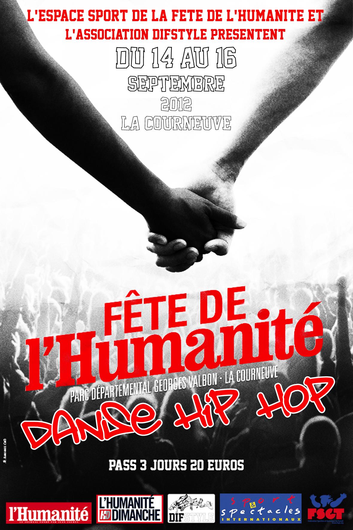 Danse Hip Hop à la fête de l’humanité