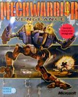 Packaging de l'édition française du jeu vidéo Mechwarrior 4: Vengeance
