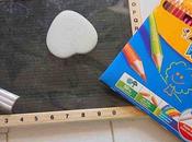 Fournitures scolaires dessus tête