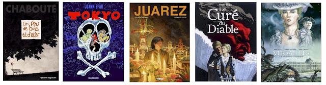 Le programme BD de la rentrée 2012