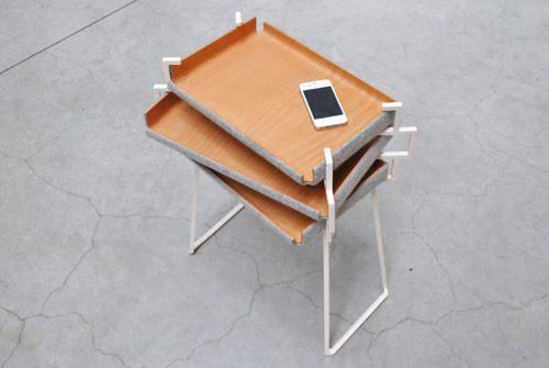 Softly la table hybride par Hakmin Lee