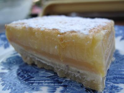 Dessert: Carrés Fondants au Citron