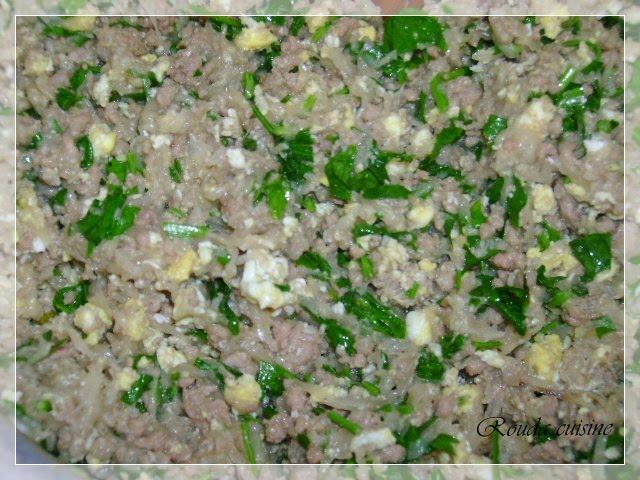 Bourek belham (bourek à la viande hâchée)