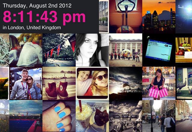 Consultez en temps réel les flux photos d'Instagram, dans 5 grandes villes...