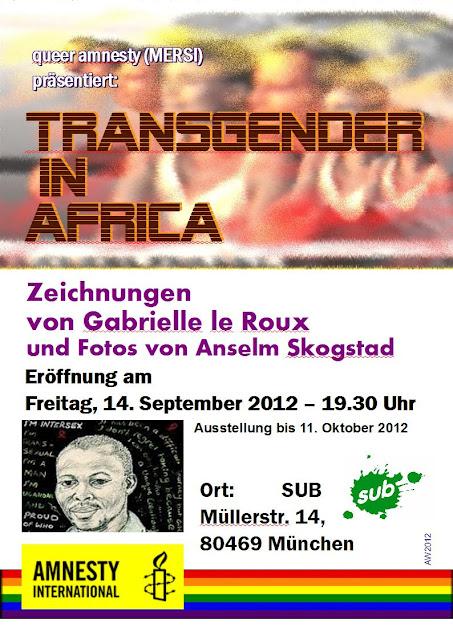 Expo Transgenres en Afrique au Centre gay de Munich