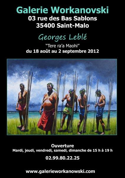 PEINTURE : GEORGES LEBLÉ