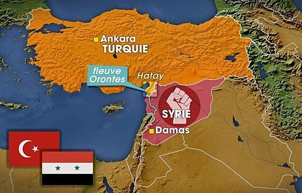 Carte Arte Syrie - Hatay