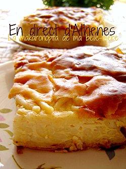 MAKARONOPITA BELLE MERE