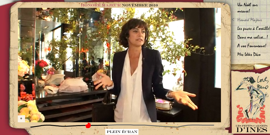 Les vidéos d'Inés de la Fressange