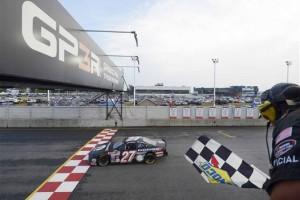 andrew ranger checkered flag ncats gp3r 080512 300x200 Photos: Sunday, Canadian Tire Series At GP3R