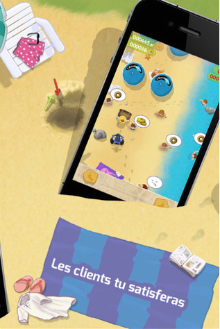 Voila Capture70 THe Beach Boss: le premier jeu de Chocolapps sur iPhone/iPad