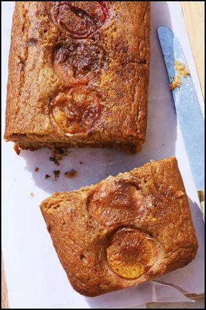 cake léger prunes vanille