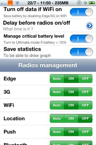 BattSaver un Tweaks qui va doubler l'autonomie de la batterie de votre iPhone...