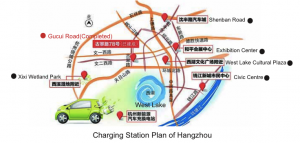 Voiture électrique à Hangzhou