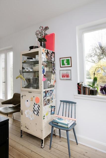 Un appartement créatif au Danemark