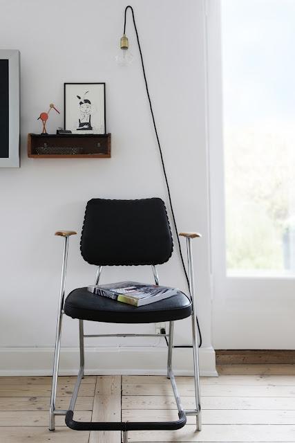 Un appartement créatif au Danemark