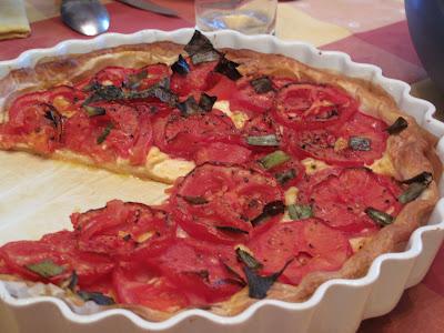 Plat: Tarte à la Tomate