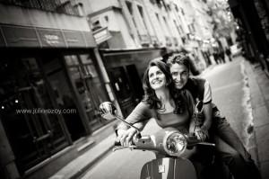 Roberta & Nicolas : séance photos d’engagement, Paris (75)