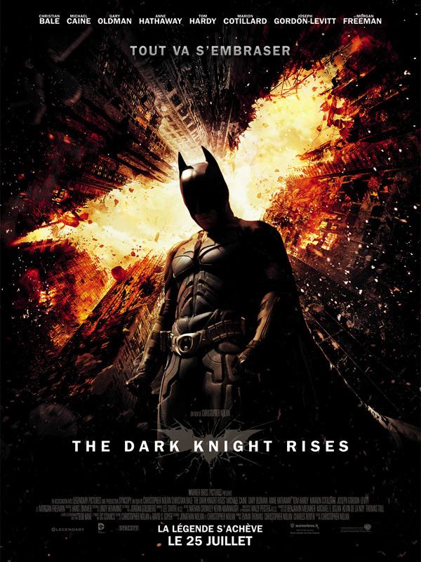 THE DARK KNIGHT RISES (Batman 3), film de Christopher NOLAN