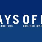 DAYS OFF 2012 | Infos & Programmation