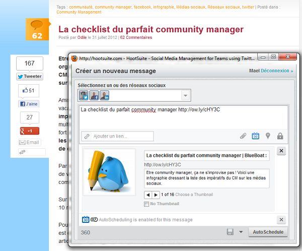 HootSuite saméliore